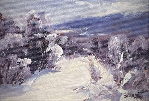 Storm Clearing 5x7 $275 at Hunter Wolff Gallery